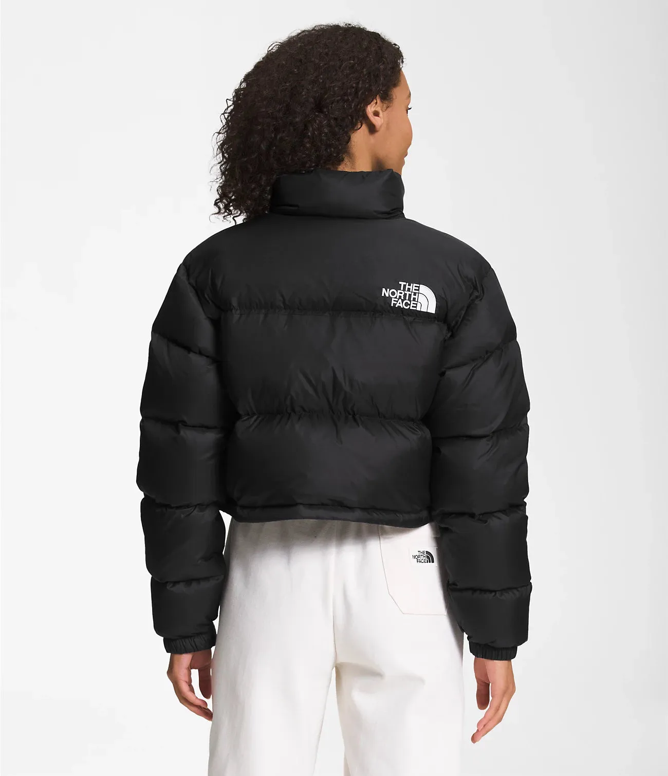 Women's Nuptse Short Jacket - TNF Black/TNF Black